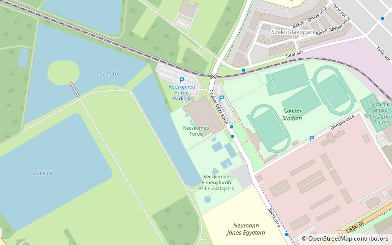 Kecskeméti Fürdő location map