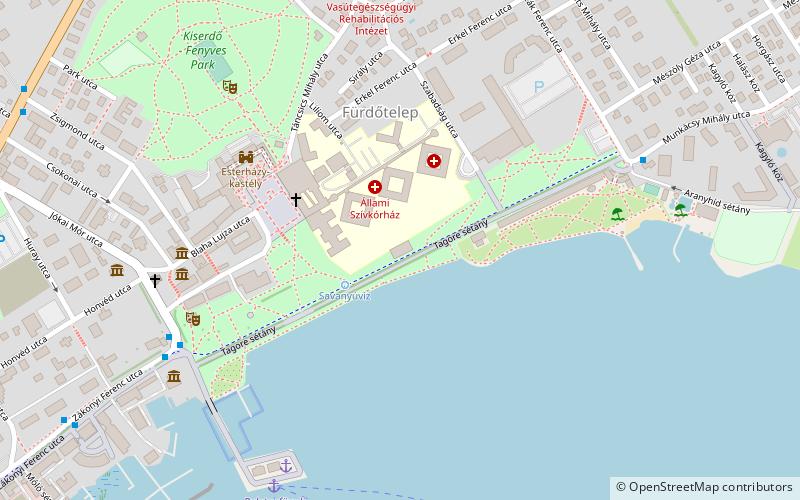 Bodorka Visitors Centre location map
