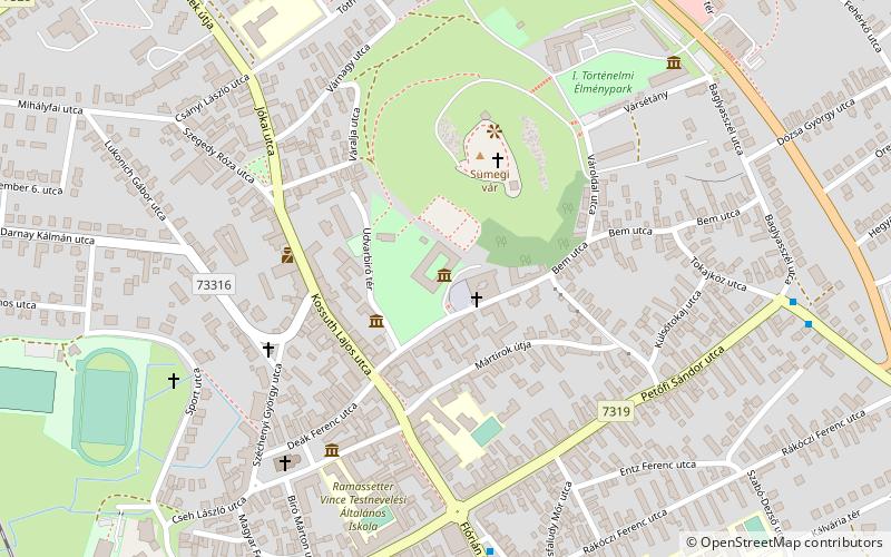Püspöki palota location map