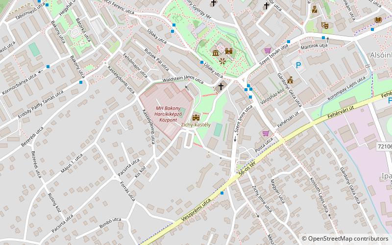 Trianon Múzeum location map