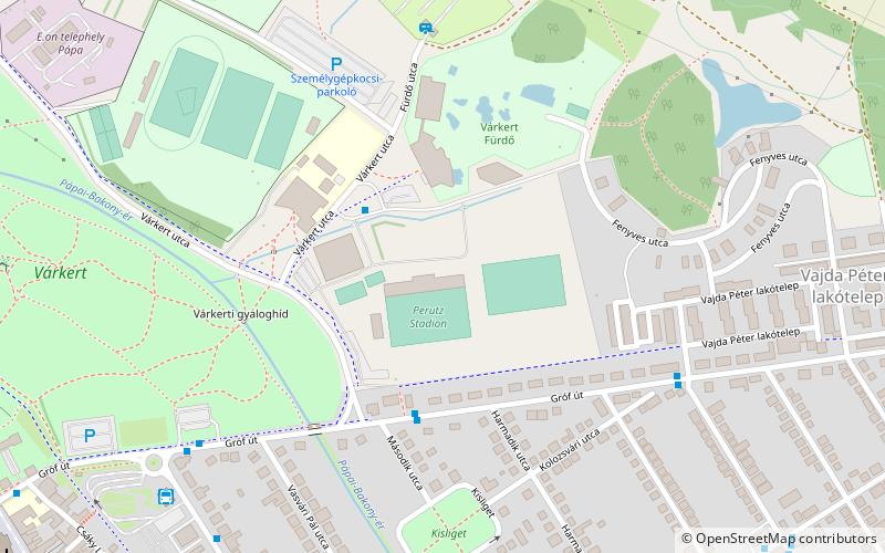 Perutz Stadion location map
