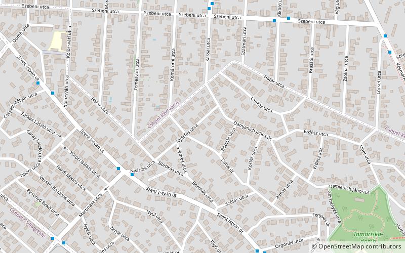 Csepel location map