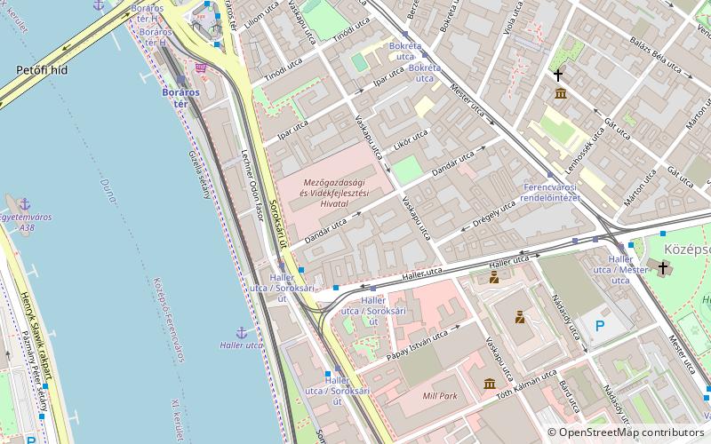 Dandár gyógyfürdő location map