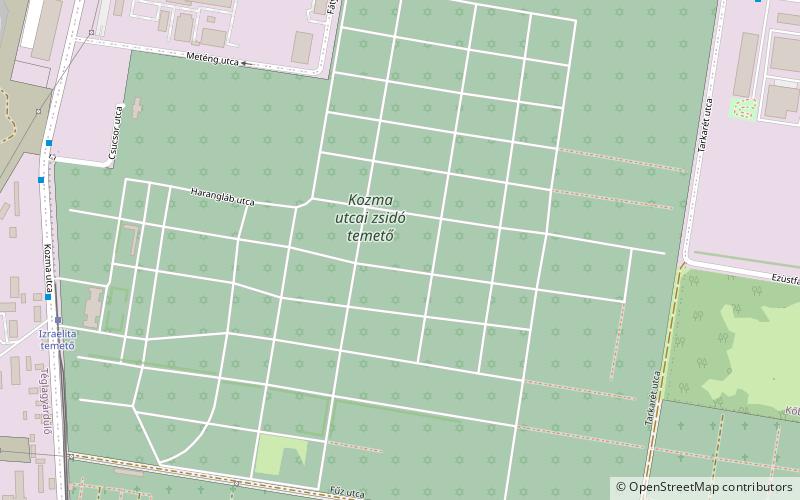 Kozma Street Cemetery location map