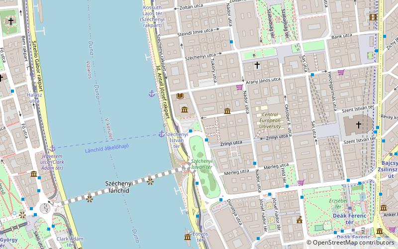 Akadémia utca location map