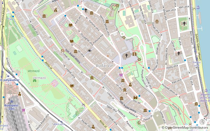 I. Budapester Bezirk location map