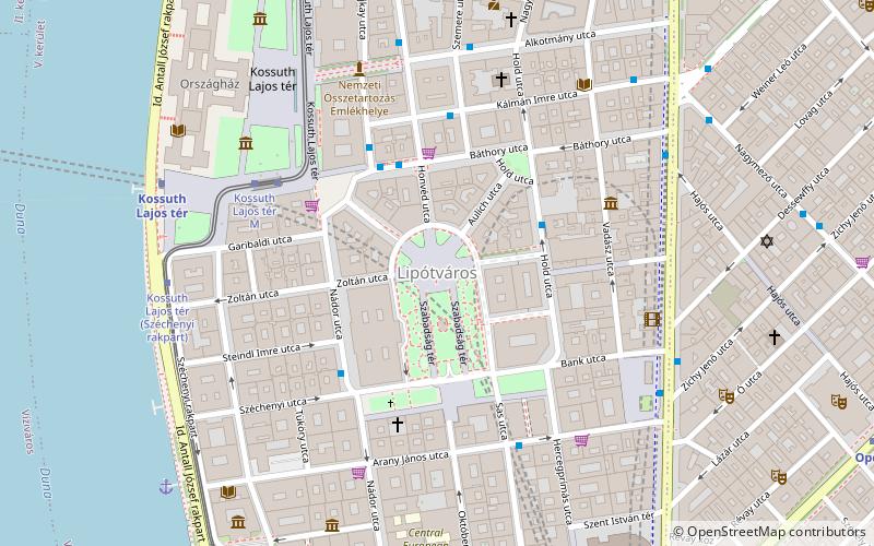 Lipótváros location map