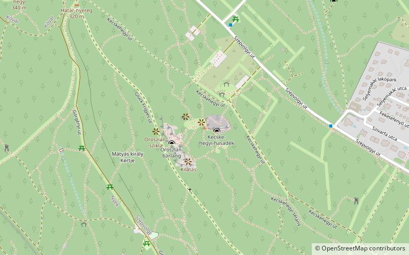 Kecske-hegy location map