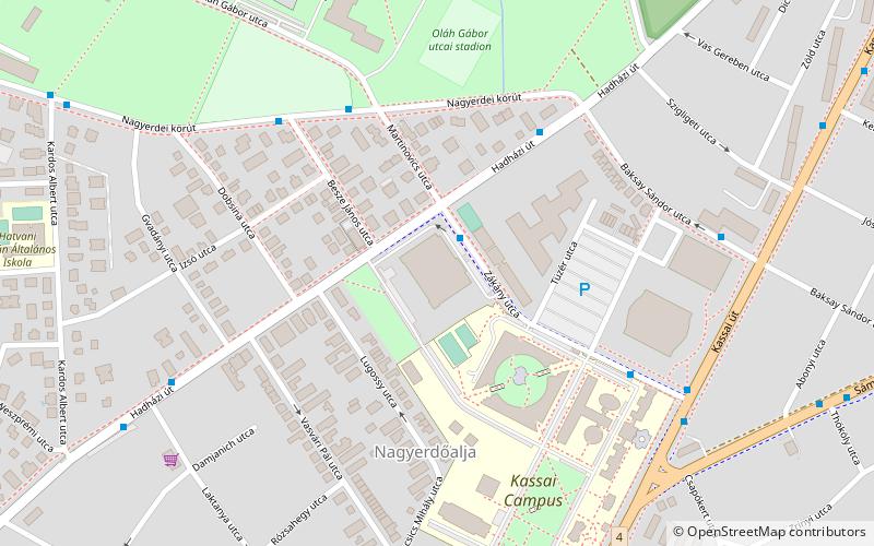 Debreceni Sportuszoda location map