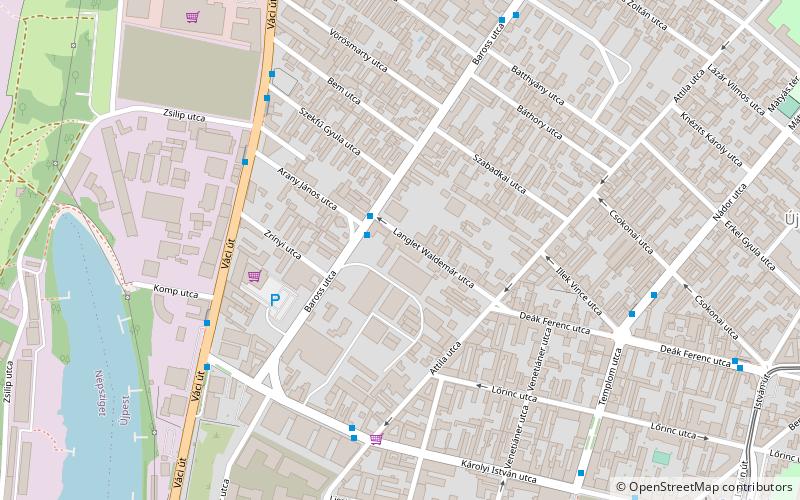4e arrondissement de budapest location map