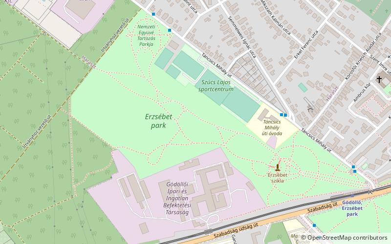 elizabeth park godollo location map