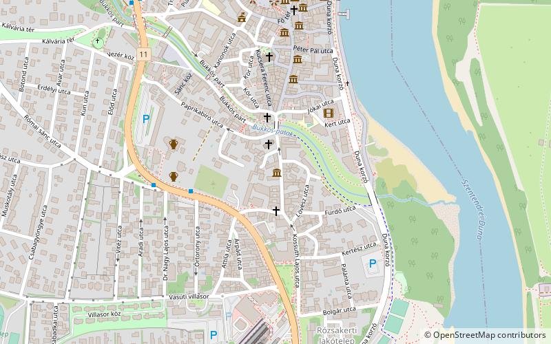 ferenczy museum szentendre location map