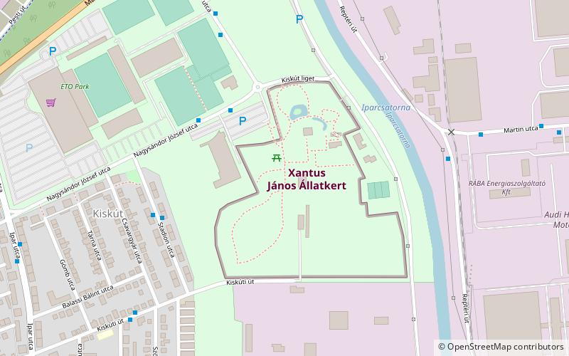 visit the zoo gyor location map