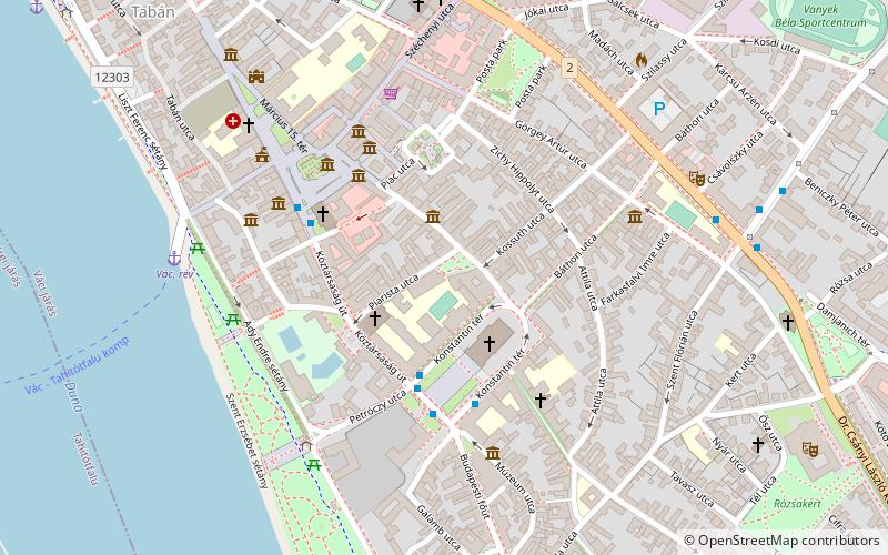 Cathédrale Notre-Dame-de-l'Assomption de Vác location map