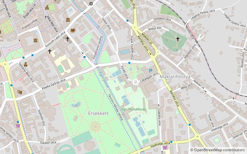 Török Fürdő location map