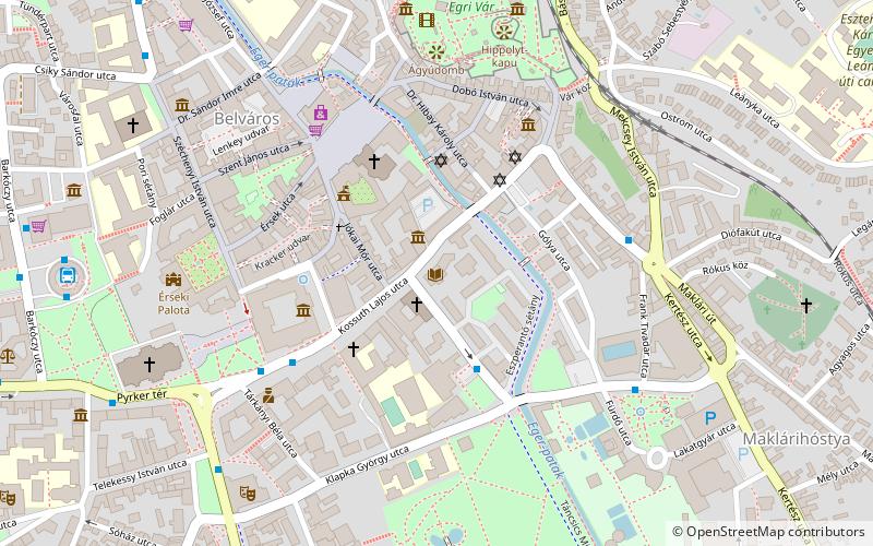 Bródy Sándor Megyei és Városi Könyvtár location map