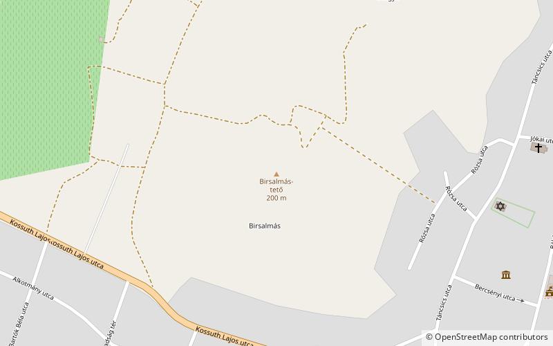 Birsalmás-tető location map