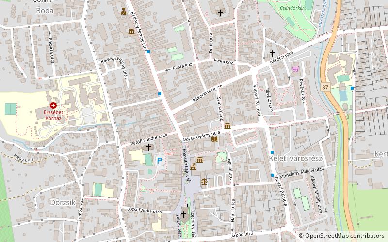 Kossuth Lajos Művelődési Központ location map