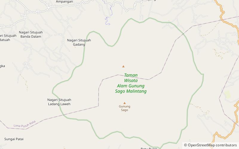 Mount Sago location map