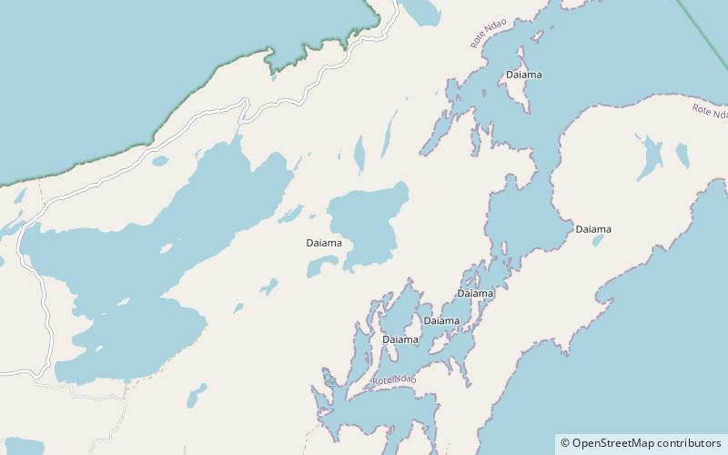 lake undun wyspa roti location map