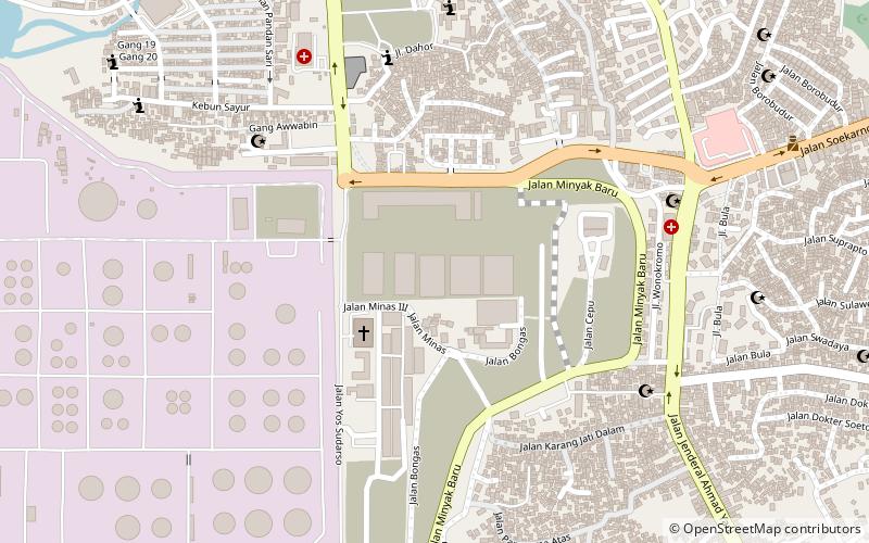 Stadion Persiba location map