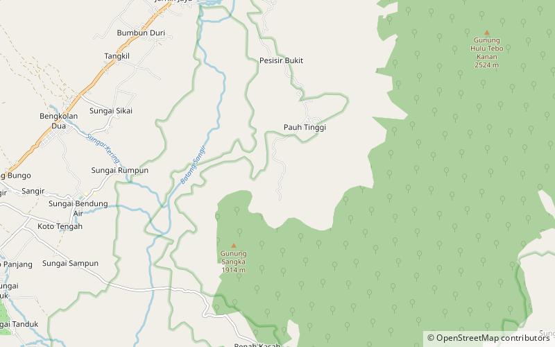 Solok Regency location map
