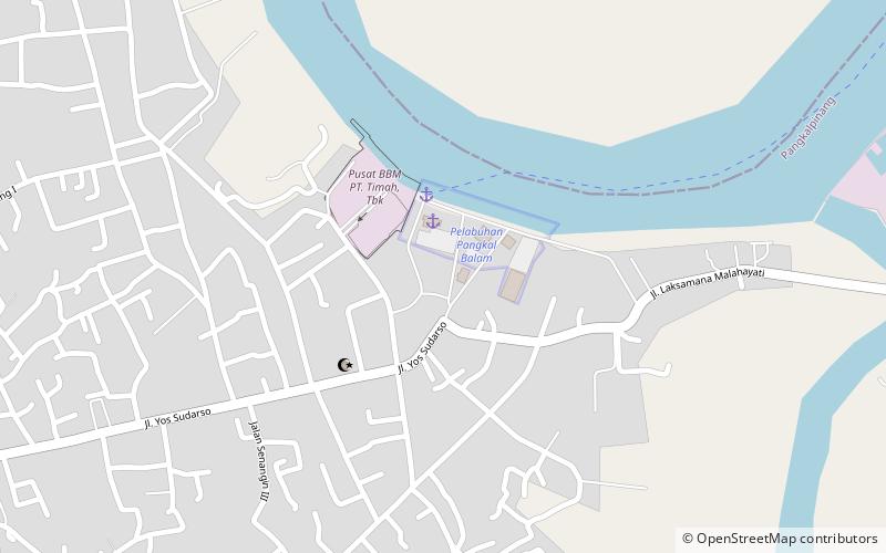 Pangkal Balam location map