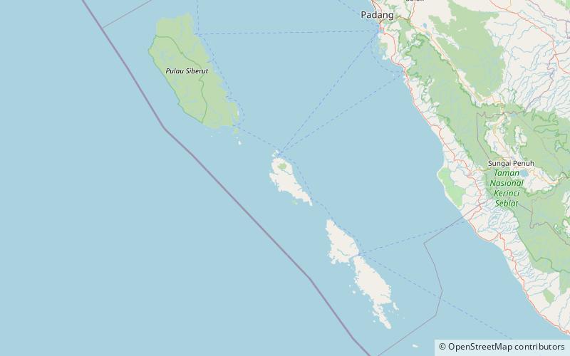 Mentawai-Inseln location map