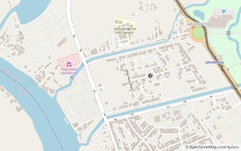cheng ho mosque palembang location map