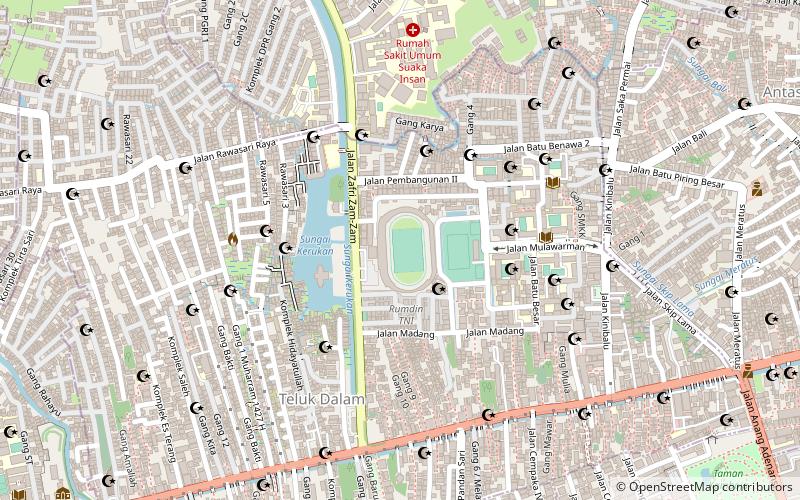 17th May Stadium location map