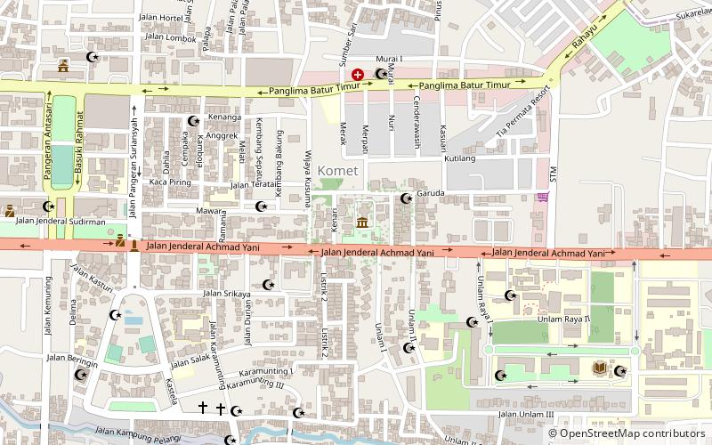 Lambung Mangkurat Museum location map
