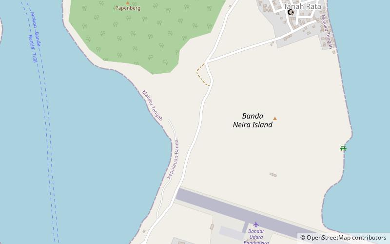 Banda Neira location map