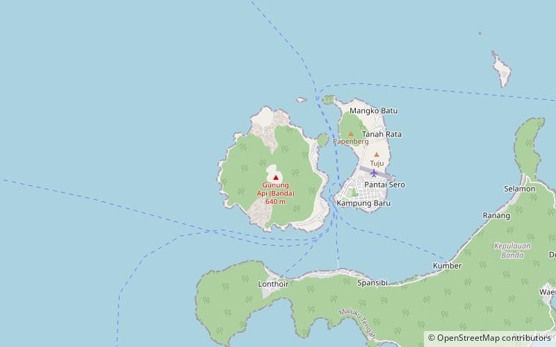 Mount Api location map