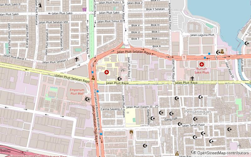 penjaringan jakarta location map