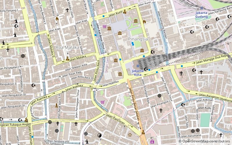 Museum Bank Mandiri location map