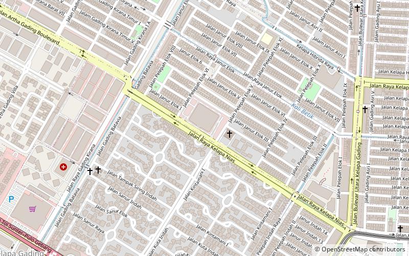 mahaka square jakarta location map