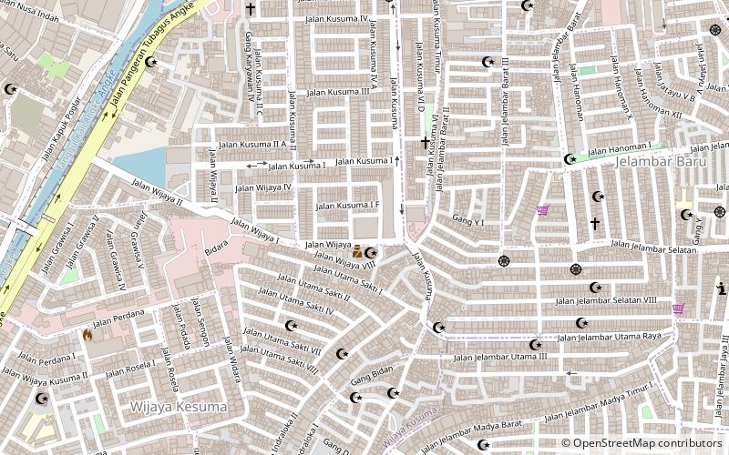pasar duta mas jakarta location map