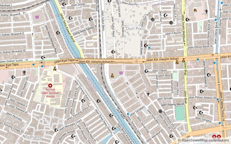 ITC Roxy Mas location map