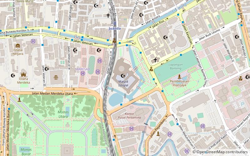 citadel prins frederik yakarta location map
