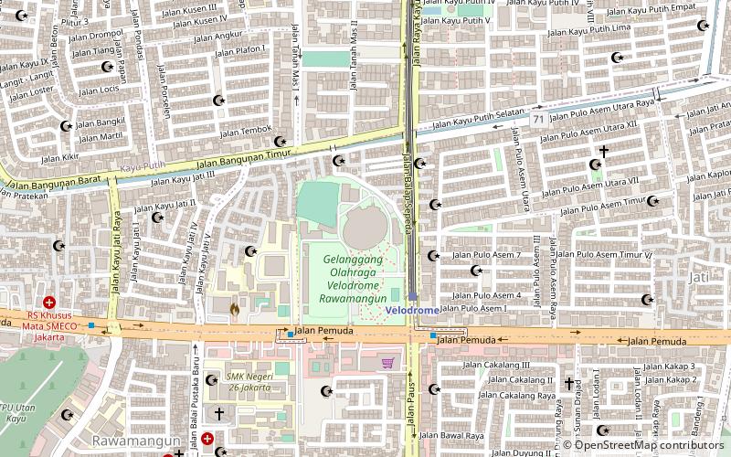 Vélodrome international de Jakarta location map