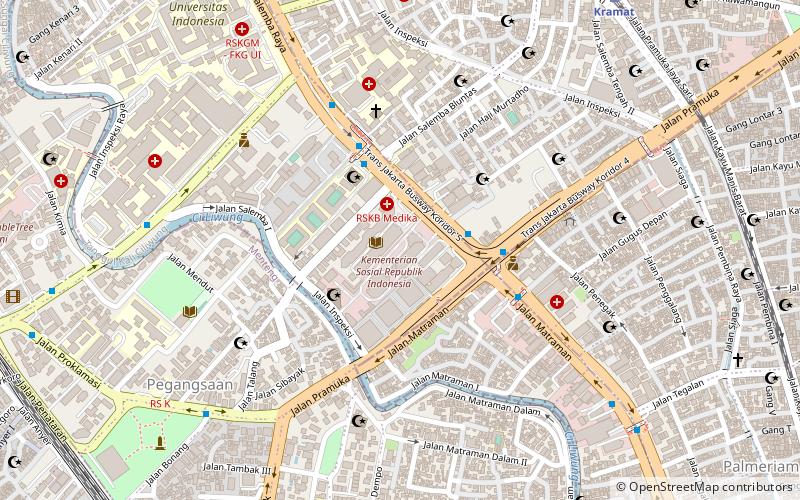 Biblioteca nacional de Indonesia location map