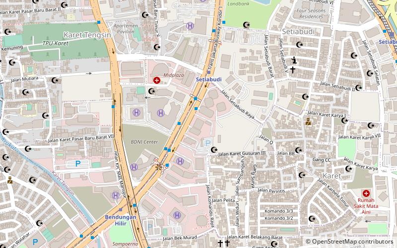 international financial centre tower 2 jakarta location map