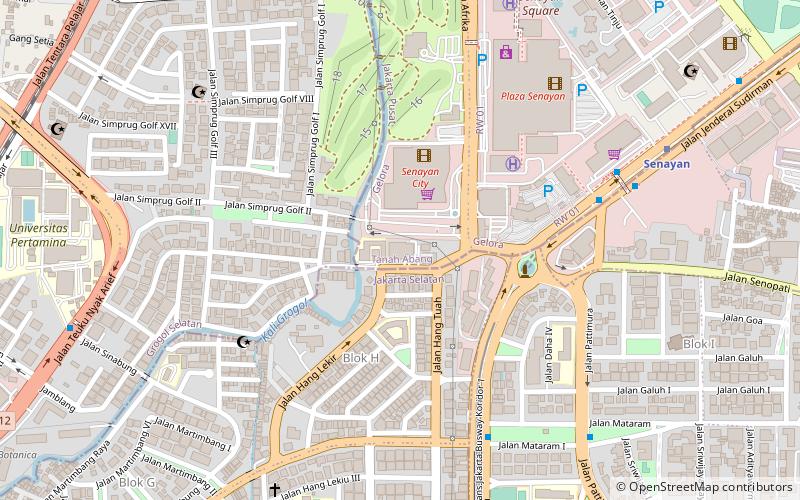bina nusantara university yakarta location map