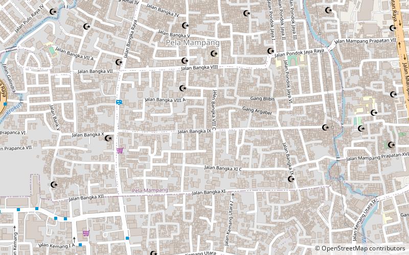 Mampang Prapatan location map