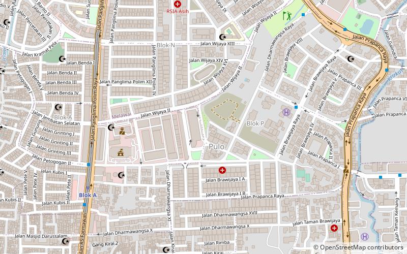 look didi petet acting school dharmawangsa square jakarta location map