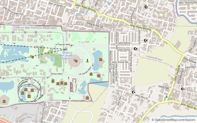 museum minyak dan gas graha widya patra jakarta location map