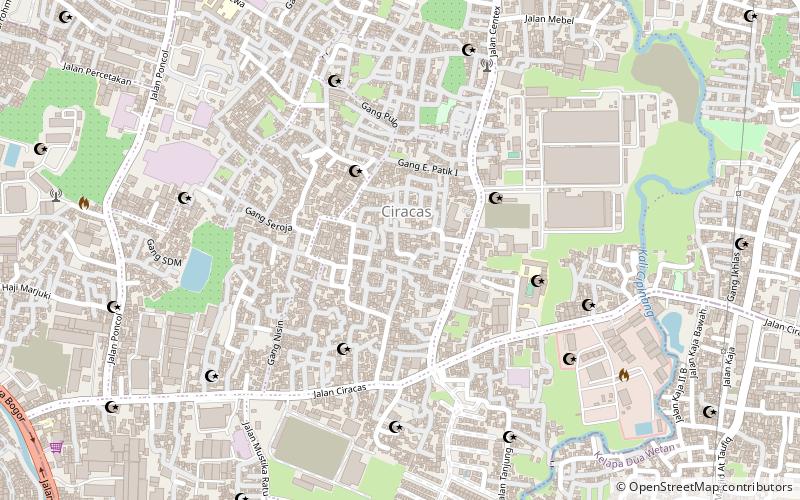 ciracas location map