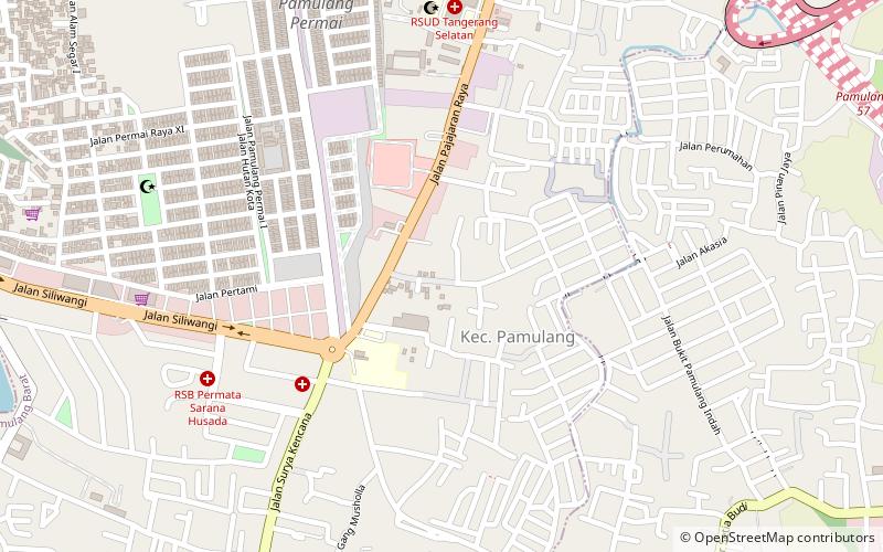 pamulang location map