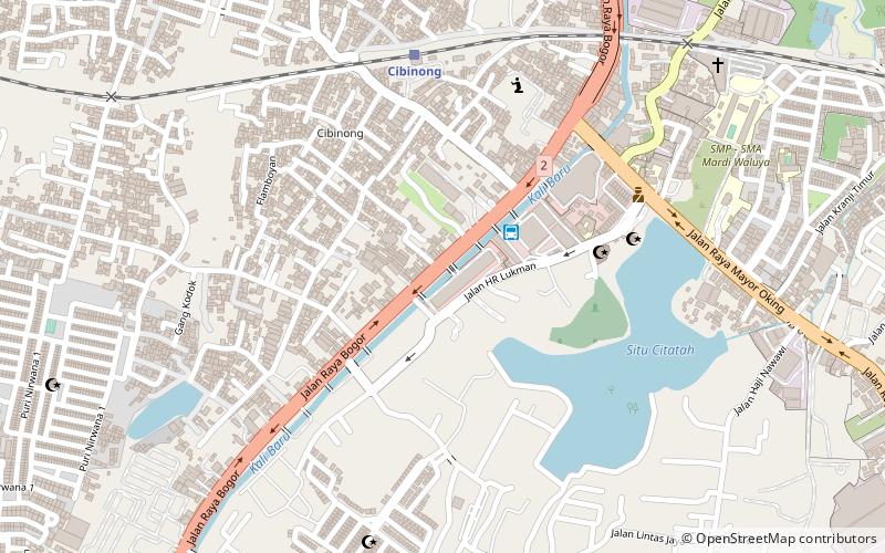 Robinson Cibinong City Point location map