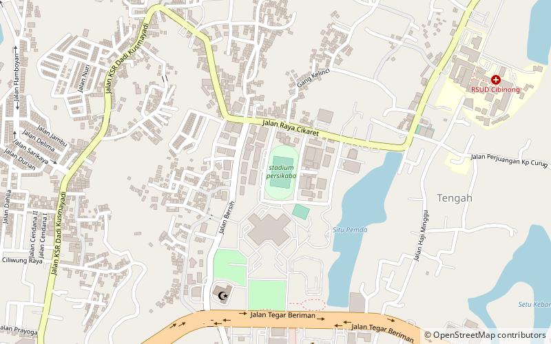 Persikabo Stadium location map